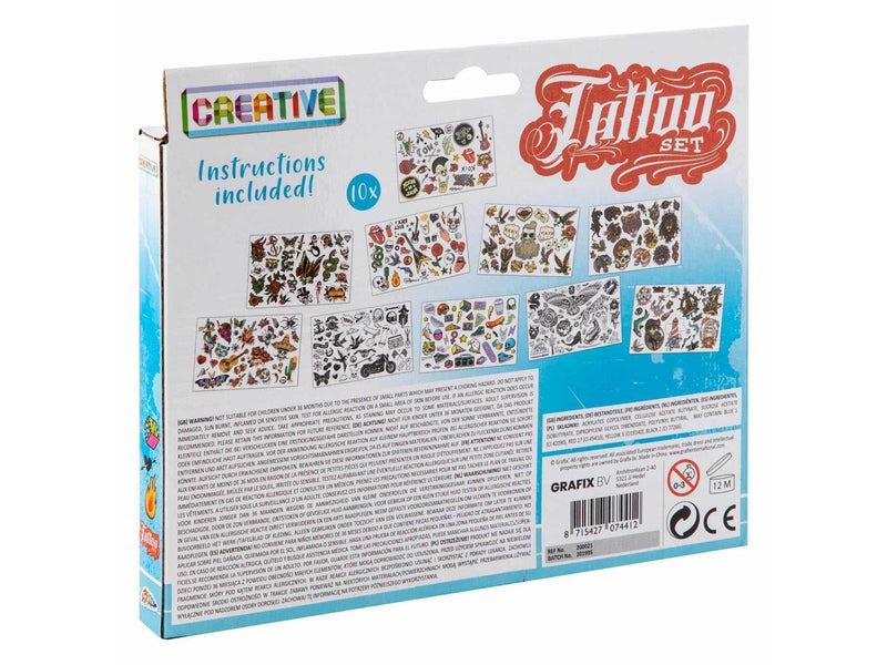 Grafix - Tattoo Set Blue