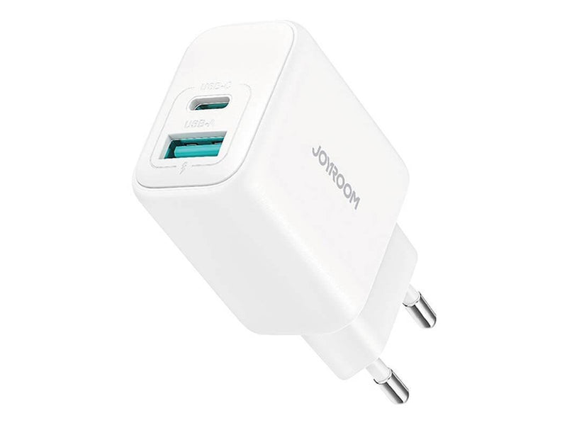 Joyroom JR-TCF21 Dual-Port (A+C) Power Charger (white)