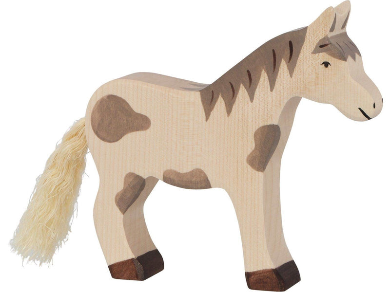 Joueco - Holztiger Wooden Horse Spotted