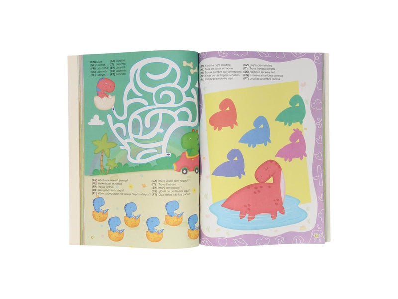 Wins Holland - Coloring and Activity Book - Dino