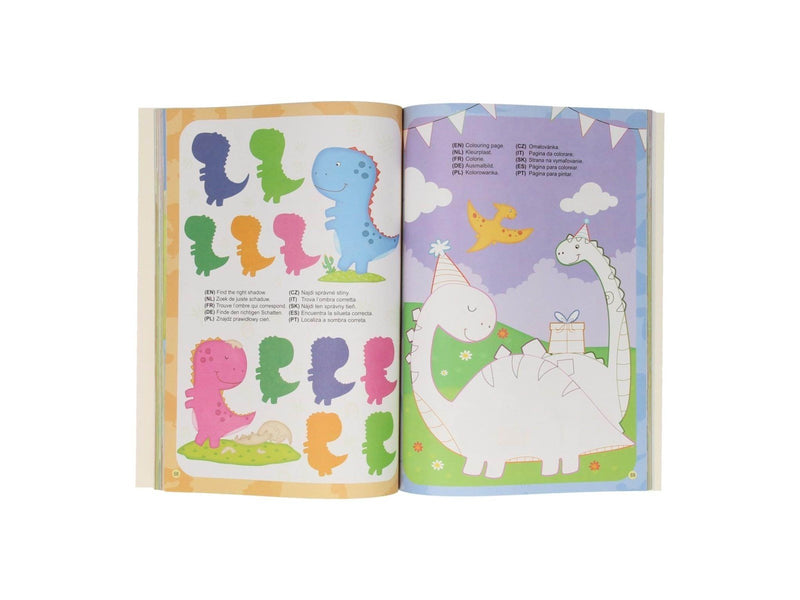 Wins Holland - Coloring and Activity Book - Dino
