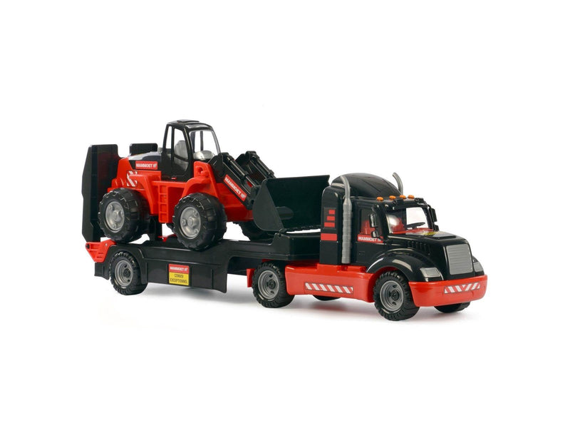 Mammoet Toys - Cavallino Mammoth Torpedo Truck with Excavator