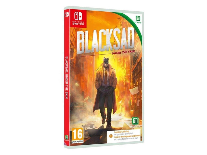 Blacksad - Under the skin (Code in a Box) - Nintendo Switch - Abenteuer - PEGI 16