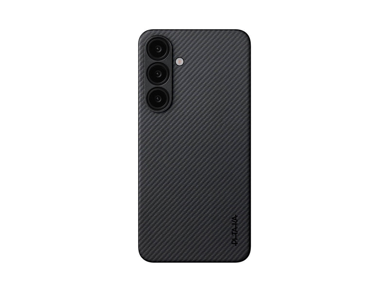 PITAKA Ultra-Slim Case - Black/Grey Twill - Samsung Galaxy S25
