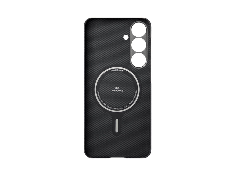 PITAKA Ultra-Slim Case - Black/Grey Twill - Samsung Galaxy S25