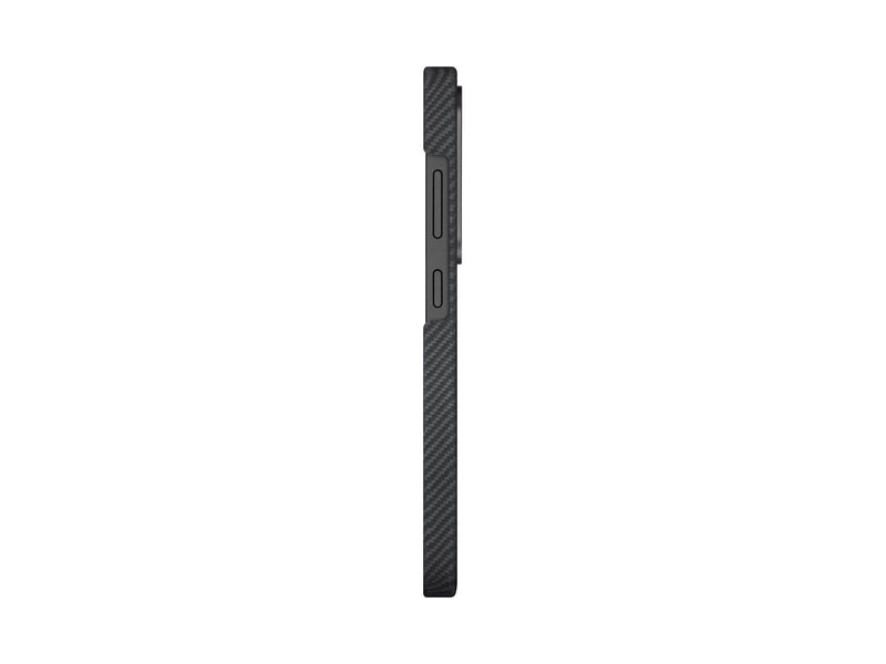 PITAKA Ultra-Slim Case - Black/Grey Twill - Samsung Galaxy S25 Ultra