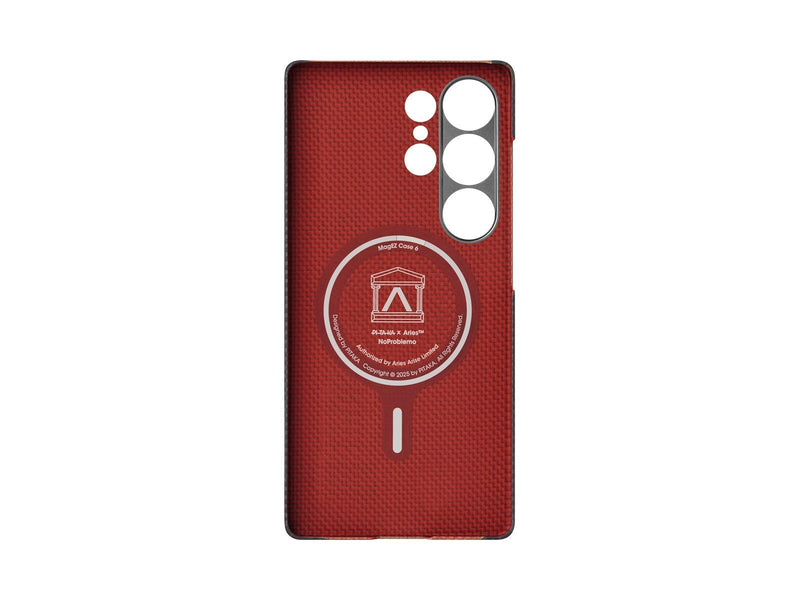 PITAKA x Aries Tactile Woven Case - NoProblemo - Samsung Galaxy S25 Ultra