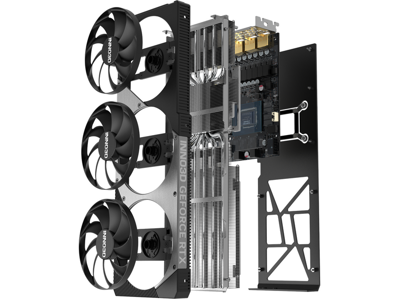 Inno3D GeForce RTX 5070 Twin X3 OC - 12GB GDDR7 RAM - Grafikkarte