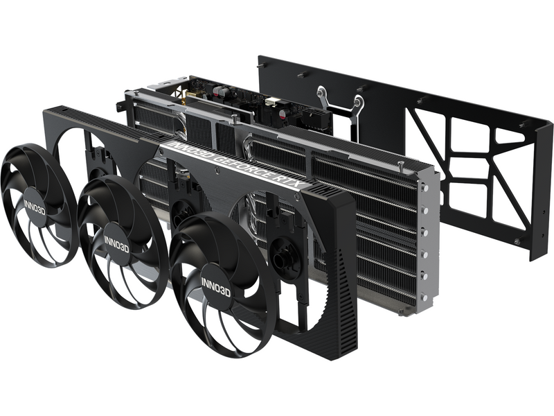 Inno3D GeForce RTX 5070 Ti X3 OC - 16GB GDDR7 RAM - Grafikkarte