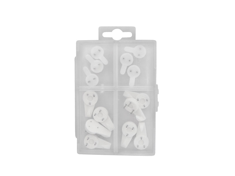 Workit concrete hook assortment with 14 parts