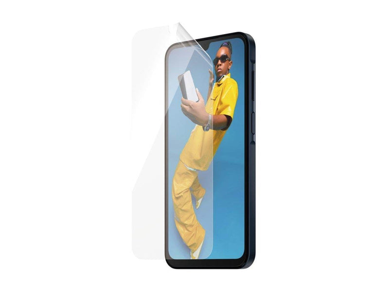PanzerGlass ECO Matrix - screen protector for mobile phone - with D3O ultra-wide fit with AlignerKit