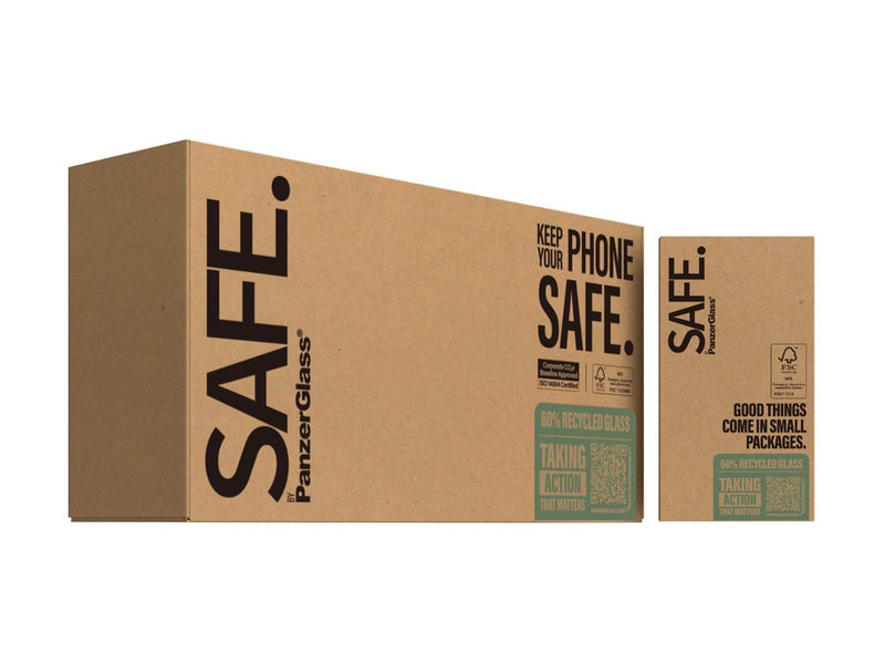 PanzerGlass SAFE. by  - screen protector for mobile phone - ultra-wide fit