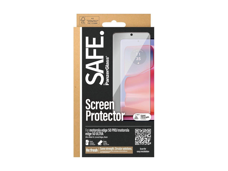 PanzerGlass SAFE. by  - screen protector for mobile phone - ultra-wide fit