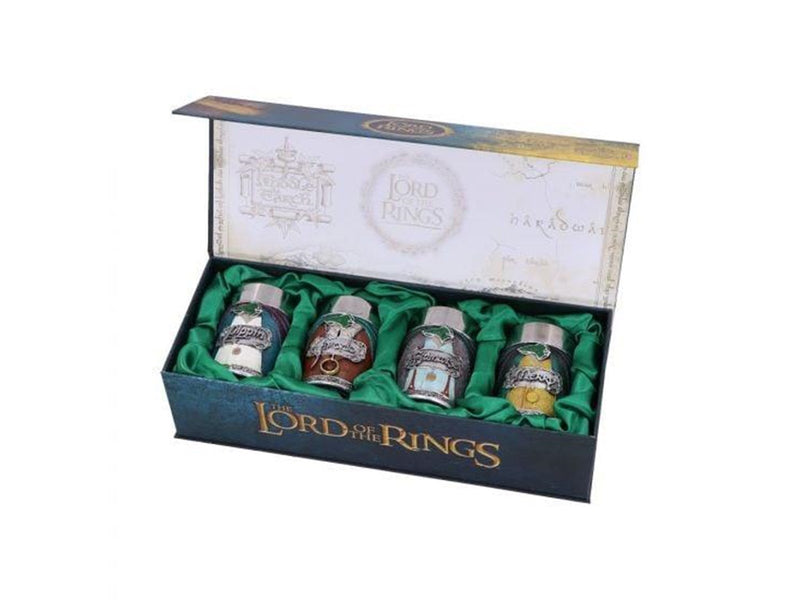 Nemesis Now Lord of the Rings Hobbit Shot Glass Set