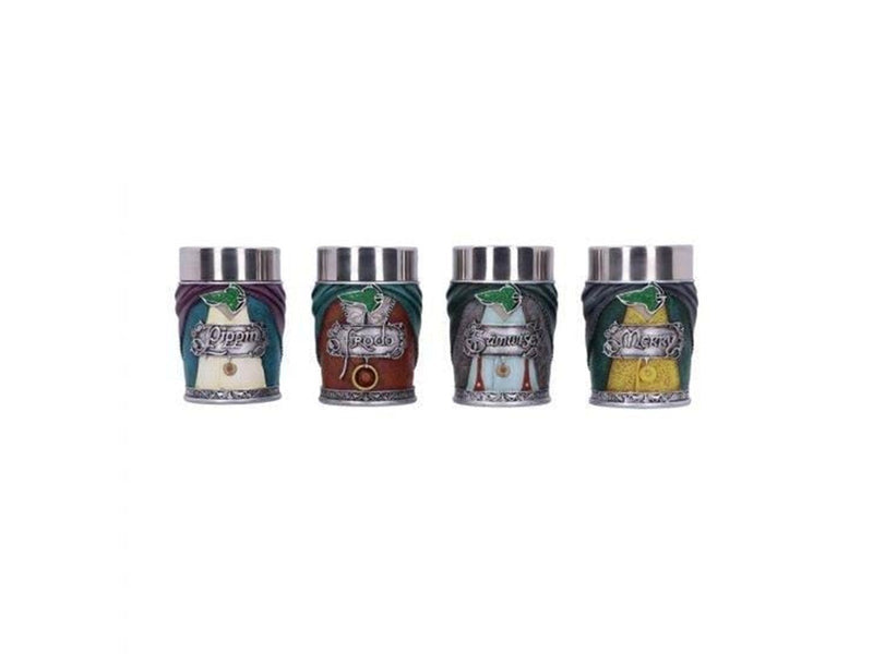 Nemesis Now Lord of the Rings Hobbit Shot Glass Set