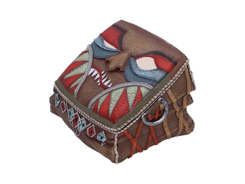 Nemesis Now - Dungeons & Dragons Bag of Holding and Devouring Box with reversible lid 17cm