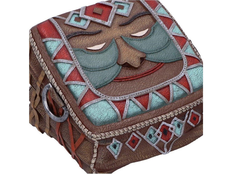 Nemesis Now - Dungeons & Dragons Bag of Holding and Devouring Box with reversible lid 17cm
