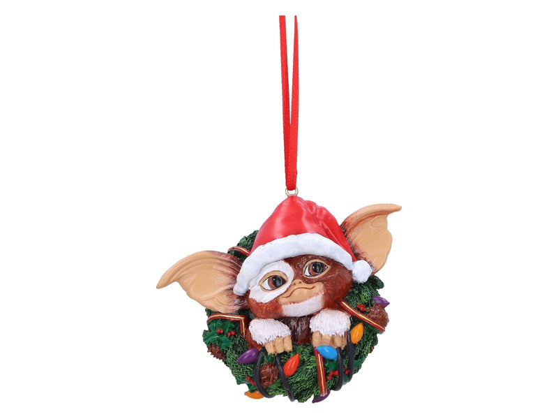 Nemesis Now - Gremlins Gizmo in Wreath Hanging Ornament 10cm