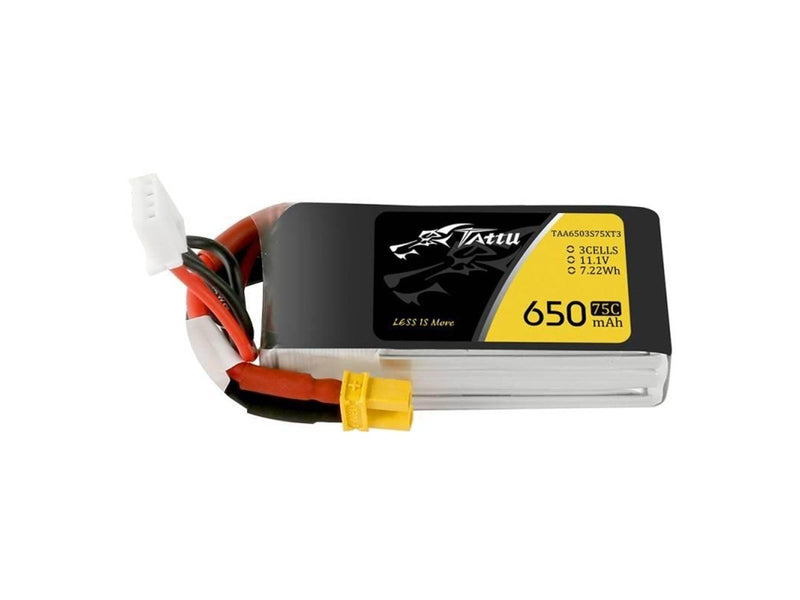 Gens ace &Tattu Battery 650mAh 11.1V 75C 3S1P
