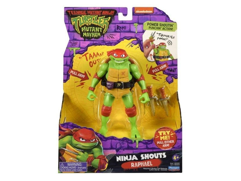 Character Turtles Mutant Mayhem - Power Sounds 14cm - Raphael