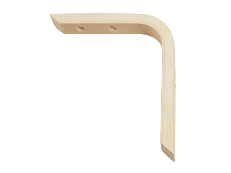 Homeit shelf bracket in veneer 2 x 12.5 x 15 cm natural