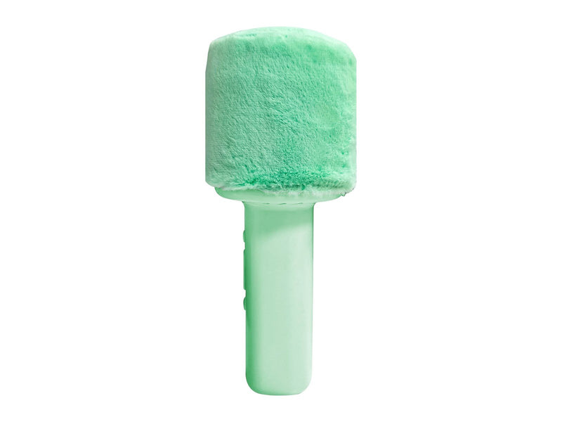 DENVER Bluetooth Karaoke  Microphone Speaker with fluffy top - Green