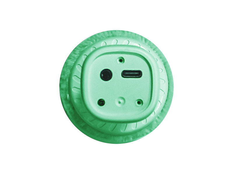 DENVER Bluetooth Karaoke  Microphone Speaker with fluffy top - Green