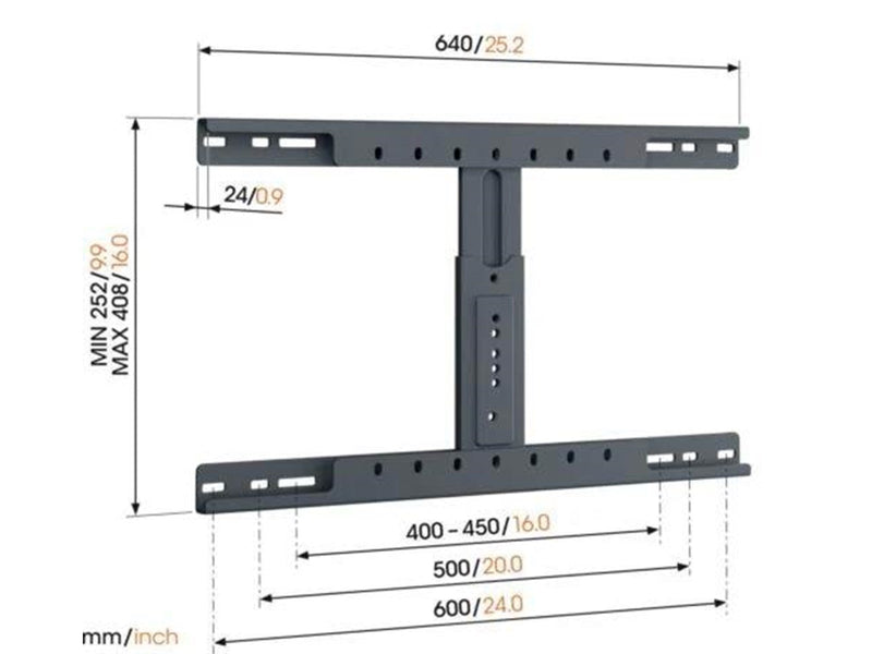 Vogel's TVA 6950 Stud Adapter 75 kg 16"