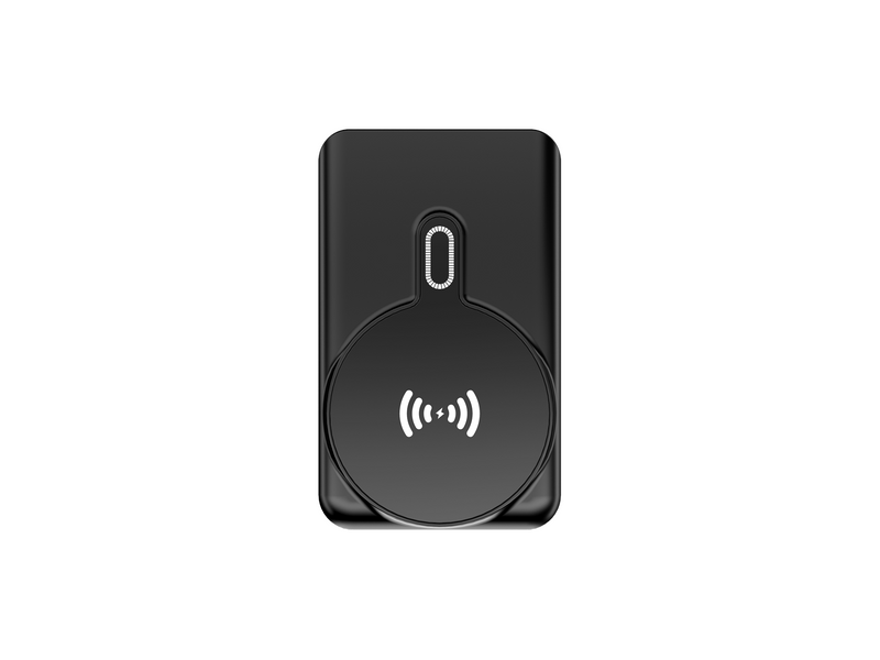DENVER Powerbank + Bluetooth Earbuds - Black Powerbank (Akku) - schwarz - 5000 mAh