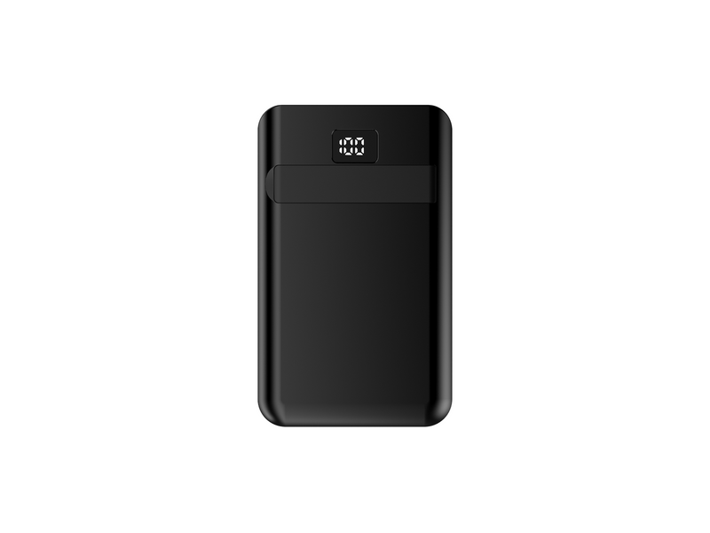 DENVER Powerbank + Bluetooth Earbuds - Black Powerbank (Akku) - schwarz - 5000 mAh