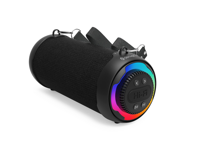DENVER Portable LED Bluetooth speaker - 10W