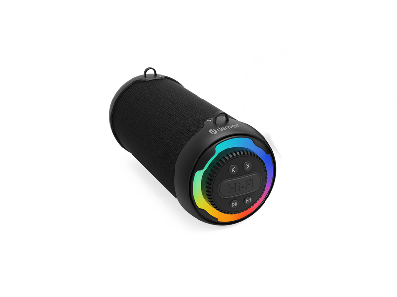 DENVER Portable LED Bluetooth speaker - 10W