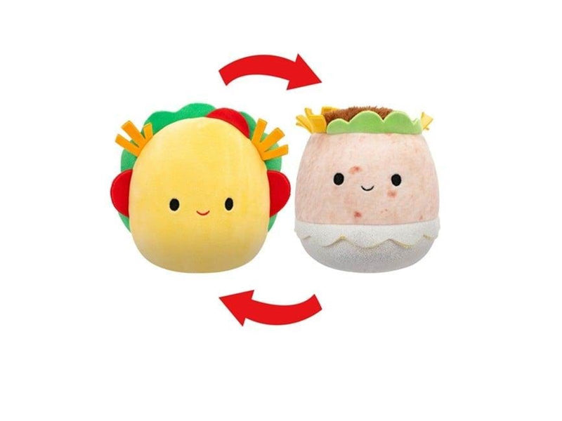 Squishmallows - 13 cm P20 Flip A Mallows - Tex Taco/Bernardo Burrito