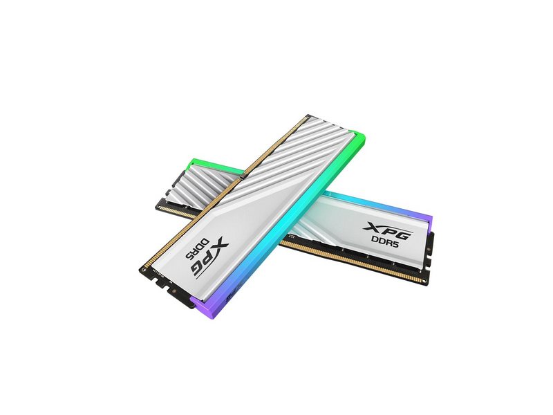 A-Data XPG Lancer Blade RGB DDR5-6000 - 32GB - CL30 - Dual Channel (2 pcs) - AMD EXPO & Intel XMP - Weiß mit RGB