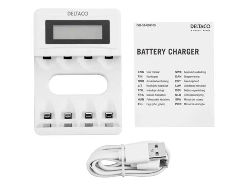 Deltaco Ultimate Ni-Mh USB Charge