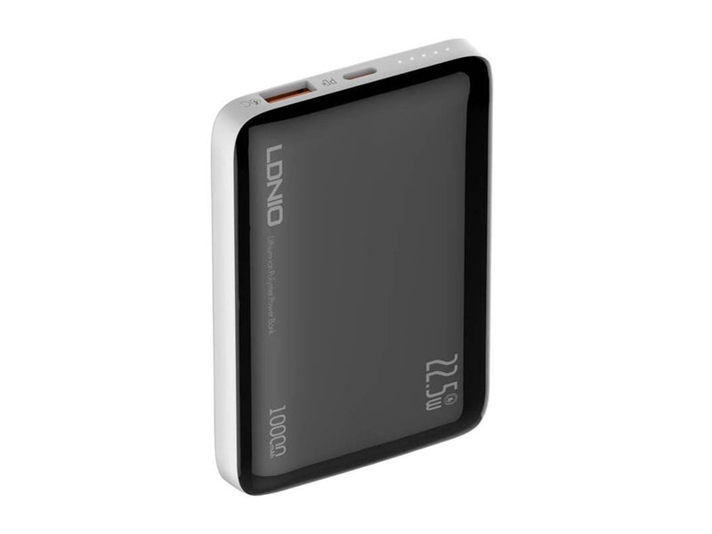 LDNIO Powerbank PQ25 22.5W 10000mAh USB-C (black) Powerbank (Akku) - schwarz - 10000 mAh