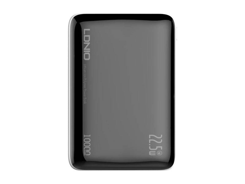 LDNIO Powerbank PQ25 22.5W 10000mAh USB-C (black) Powerbank (Akku) - schwarz - 10000 mAh