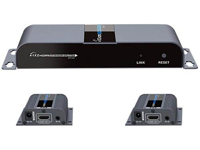 Deltaco 1X2 HDMI Extender Splitter