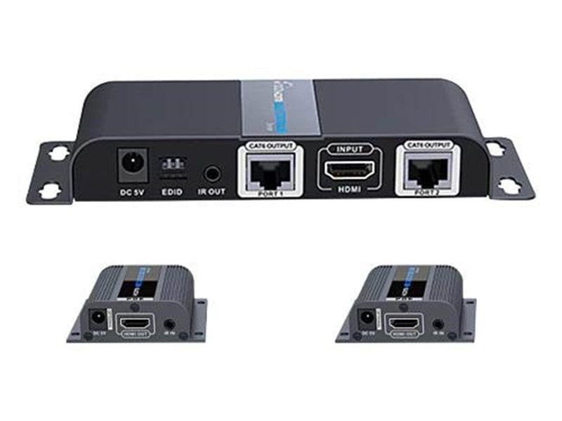 Deltaco 1X2 HDMI Extender Splitter