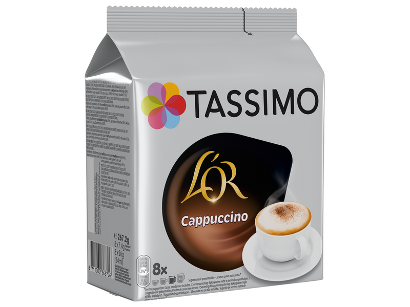 L'OR Pods Tassimo Cappucino - 8 pcs