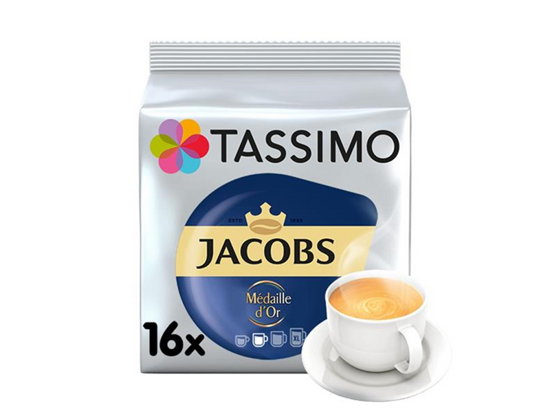 Tassimo Pods Jacobs Medaille d'Or - 16 pcs