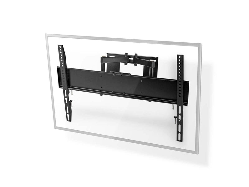 Nedis TVWM3551BK mounting kit - full-motion dual arm - for TV - black 35 kg 80" 200 x 200 mm