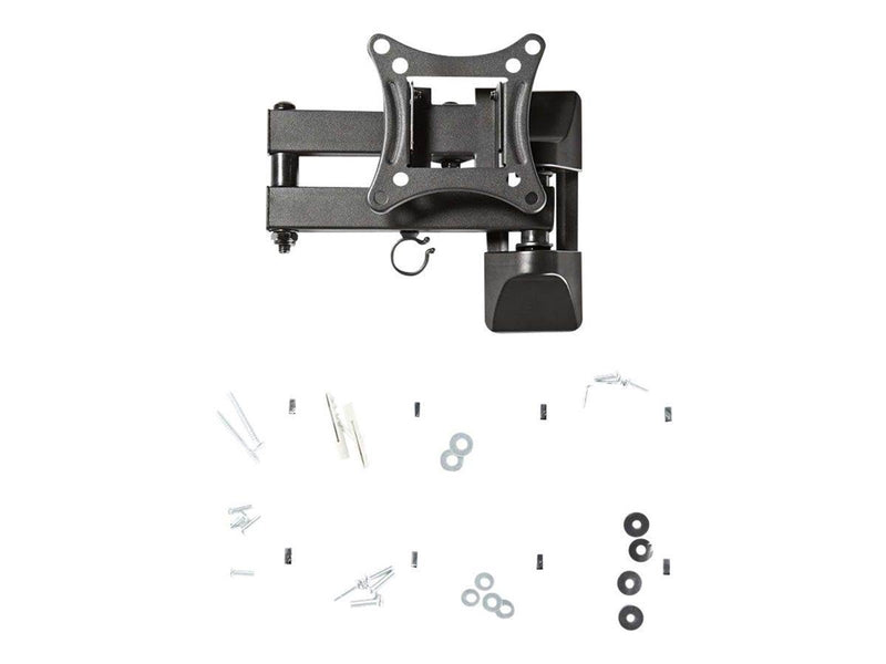 Nedis TVWM1510BK bracket - full-motion - for TV - black