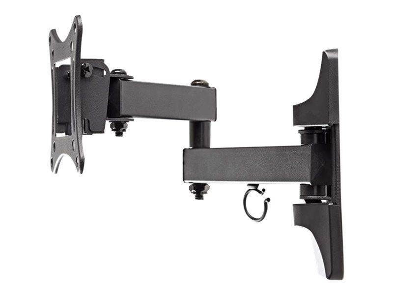 Nedis TVWM1510BK bracket - full-motion - for TV - black