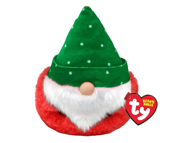 Ty Teeny Puffies Christmas Gnome Turvey 10cm