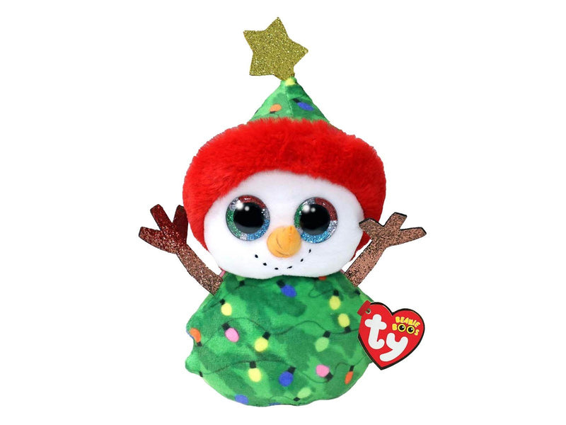 Ty Beanie Boo's Christmas Snowman Garland 15cm