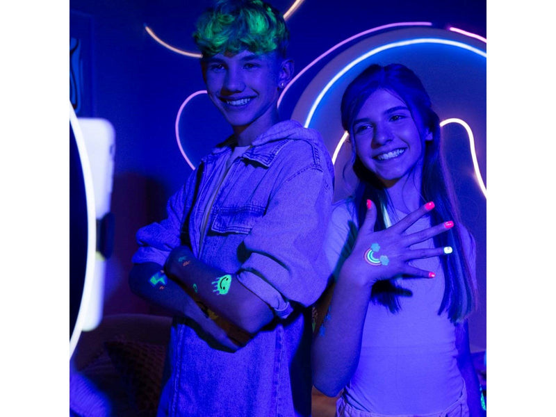 Fab Lab Glow in the dark -Glitter Tattoos