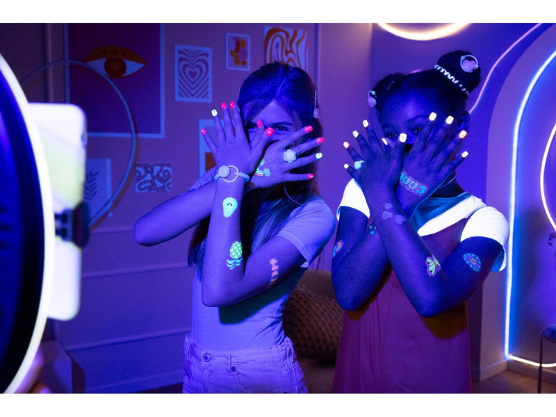 Fab Lab Glow in the dark -Glitter Tattoos