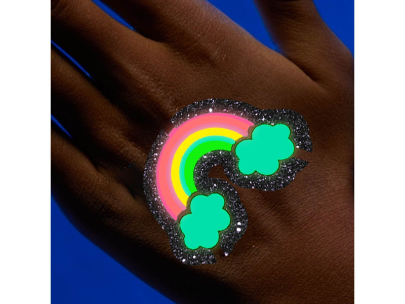 Fab Lab Glow in the dark -Glitter Tattoos