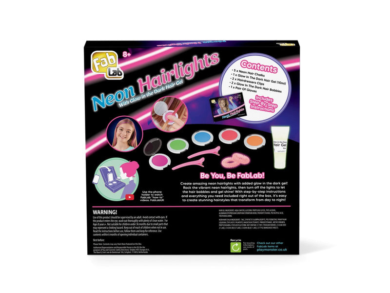 Fab Lab Hair lights Glow in the Dark